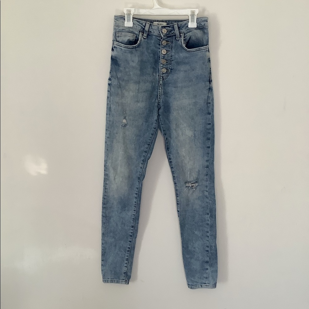 Forever 21 high waist skinny jeans